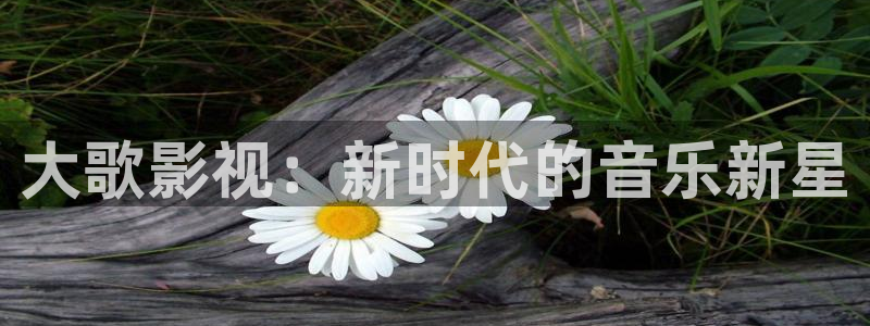 超碰人人添：大歌影视：新时代的音乐新星
